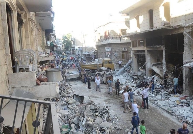  ۳۰ کشته و ۲۱۰ زخمی در حملات خونین تروریست‌ها به حلب