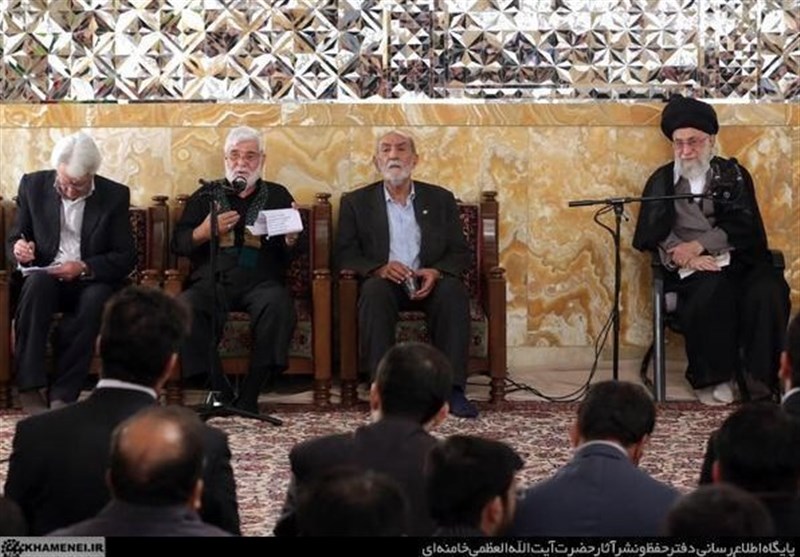  پخش مشروح سخنان رهبری در جمع مداحان و شاعران خراسان از شبکه افق