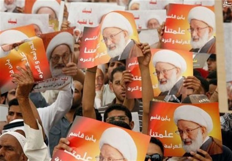  بحرینی‌ها در آستانه محاکمه «شیخ عیسی قاسم» تظاهرات کردند