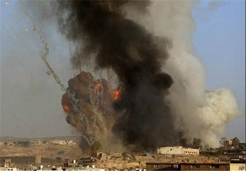  حملات موشکی شدید عربستان به مناطق مرزی یمن
