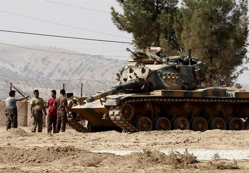 تانک‌های ترکیه وارد شهر الراعی در شمال سوریه شدند