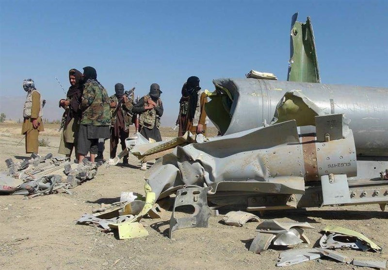 هدف قرار گرفتن جنگنده «اف ۱۶» آمریکایی در بگرام افغانستان