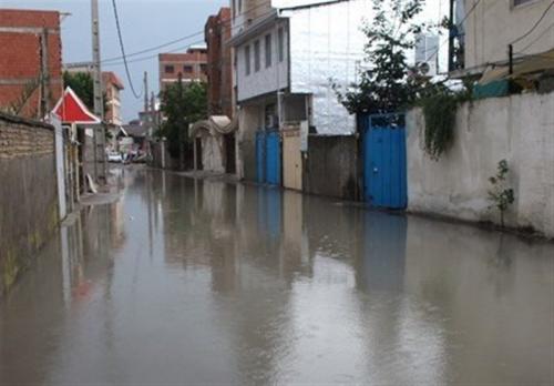  وقوع تندباد شدید همراه با سیلاب در مرکز مازندران