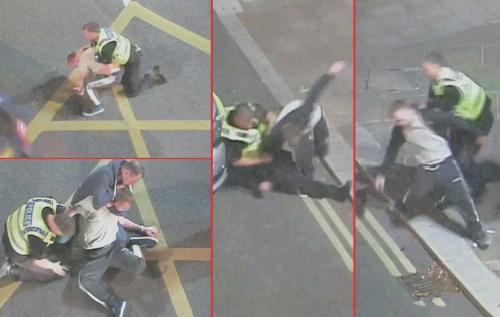 قهرمان بوکس پلیس را از دست دزد نجات داد +عکس