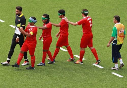  پیروزی تیم فوتبال ۵ نفره ایران مقابل مراکش