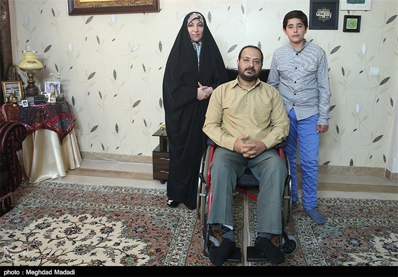  همسر جانباز مدافع حرم: برای شنیدن خبر شهادت آماده بودم/تلاش می‌کنم برای زنان الگوی خوبی در مقاومت باشم 
