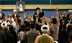 دیدار رهبر انقلاب با سفرای کشورهای اسلامی و مهمانان کنفرانس وحدت
