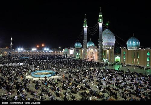  حضور پر شور عزاداران حسینی در "جمکران" وعده‌گاه منتظران ظهور 