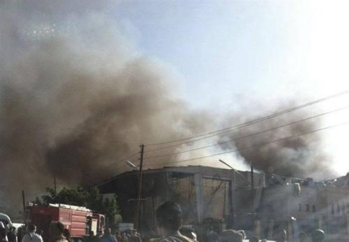  دهها شهید و زخمی در حمله عربستان به یک مراسم ختم در صنعا 