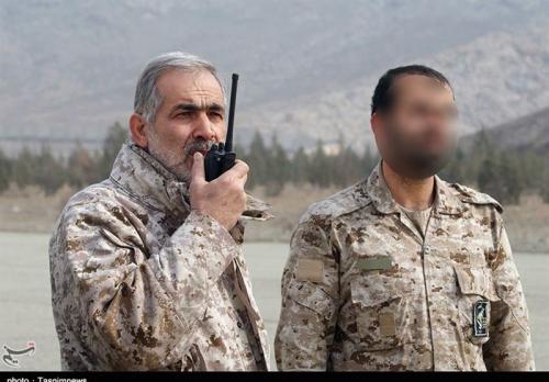  گزارش تصویری/ سردار شهید مایلی فرمانده گردان هوایی یگان ویژه صابرین 