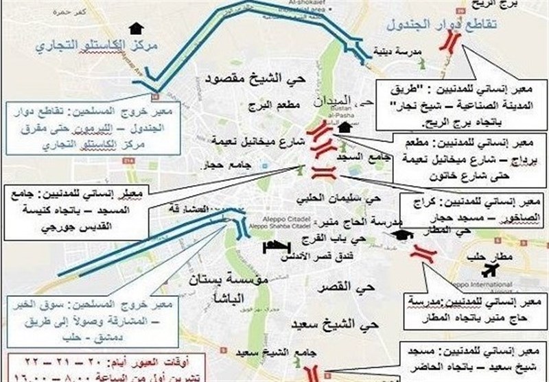  آمار تقریبی تروریست‌ها در حلب/ تک‌تیراندازان مانع خروج غیرنظامیان می‌شوند 