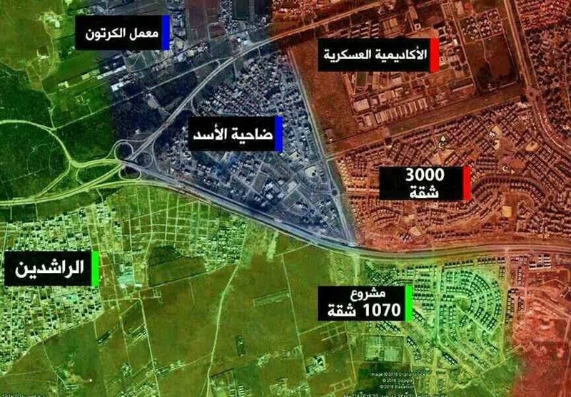  جزئیات درگیری‌های شدید ۱۰ ساعته و حمله ۵۰۰۰ تروریست با ده‌ها «انغماسی» به غرب حلب