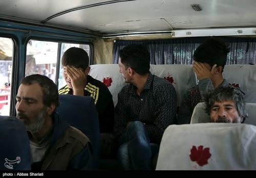  سازمان مافیایی متکدیان در تهران 