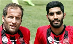 عکس/ مدافع بااخلاق پرسپولیس در کربلا