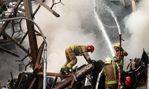 بازتاب‌های بین‌المللی حادثه فرو ریختن ساختمان پلاسکو و شهادت آتش‌نشانان فداکار +تصاویر