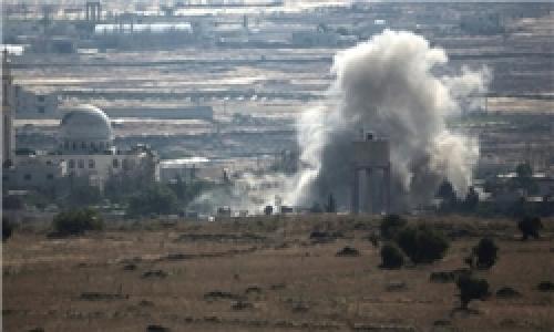 اسرائیل مواضع سوریه در جولان را هدف حمله قرار داد