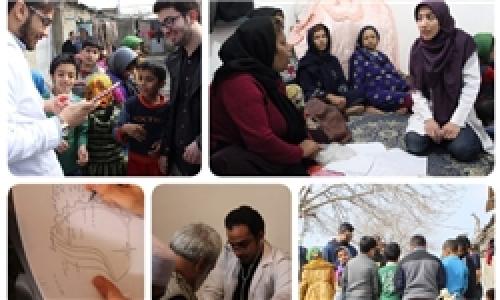 حضور گروه جهادی «سفیران نور» در شاد آباد تهران/ ارجاع بیماران قلب و عروق به بیمارستان شریعتی