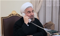 روحانی فرا رسیدن سال ۱۳۹۶ را به رهبر معظم انقلاب تبریک گفت