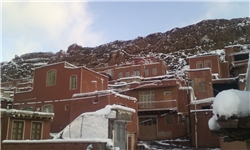 رخت سفید بر تن روستای ابیانه در ایام نوروز+تصاویر