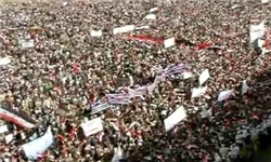 تظاهرات هزاران یمنی در صنعاء
