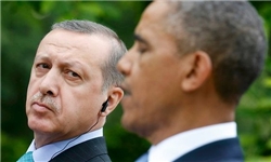 اردوغان: اوباما ما را درباره حمایت از پ.ک.ک فریب داد