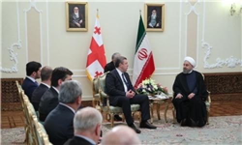 ایران از گسترش و تعمیق همکاری ها با گرجستان استقبال می کند/ خطوط ریلی ایران می تواند گرجستان را به خلیج فارس متصل کند
