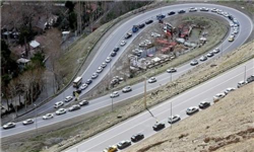 لغزنده بودن محور کرج ـ چالوس/ جاده چالوس یکطرفه می‌شود