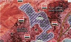 تخلیه قریب‌الوقوع عناصر مسلح از محلات دمشق؛ خروج اولین گروه عناصر مسلح سوریه از «برزه»