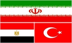 تاکید روسای جمهور ایران، مصر و ترکیه بر توقف بحران در سوریه