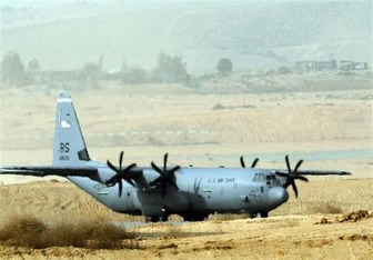  یک هواپیمای ناشناس در مناطق تحت تصرف داعش 