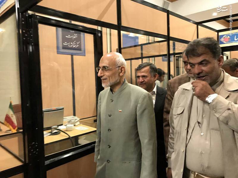 عکس/ بازدید میرسلیم از ستاد انتخابات کشور
