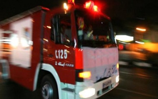 نجات ۸۰ نفر از آتش‌سوزی بیمارستان صدر