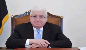  تبریک رییس جمهور عراق به انتخاب مجدد روحانی 