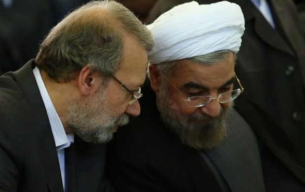 لاریجانی انتخاب مجدد روحانی را تبریک گفت