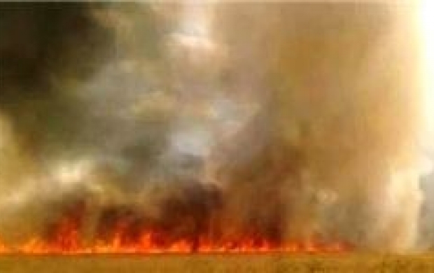 آتش سوزی در پارس جنوبی