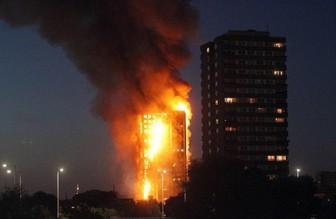  ساختمان ۲۷ طبقه لندن درآتش سوخت؛ قالیباف استعفا دهد! 