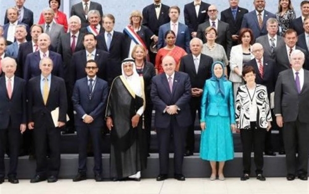 عکس یادگاری شاهزاده سعودی با منافقین