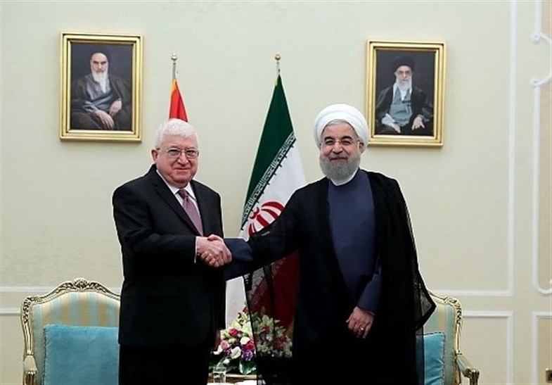 فواد معصوم با روحانی دیدار کرد +تصاویر