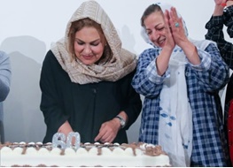  گزارش جشن تولد خانم بازیگر+عکس