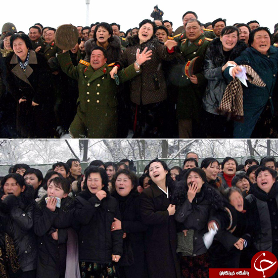  گریه کن‌های رهبر کره شمالی! +عکس