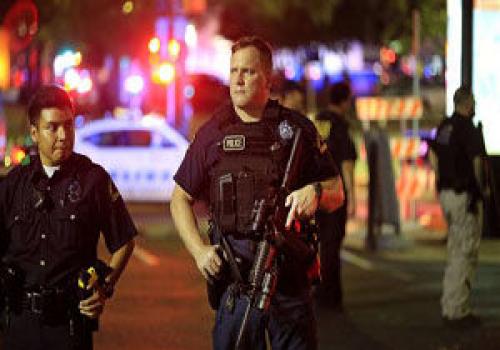 حمله مسلحانه به سه افسر پلیس آمریکا