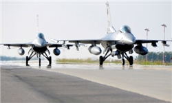 سقوط یک جنگنده F-16 آمریکایی در آریزونا