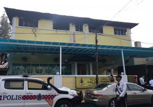 آتش‌سوزی دارالقرآن «اتفاقیه» در مالزی