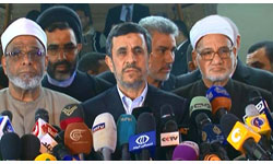 Ahmadinejad Invites Egyptian Elites, Scholars, Media People to Visit Iran
