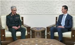 دیدار سرلشکر باقری با بشار اسد