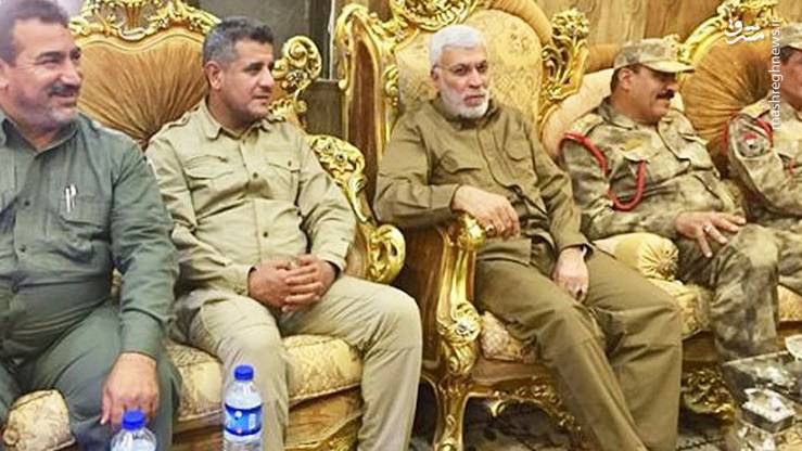 اتاق جنگ فرماندهان برای نابودی کامل داعش+عکس