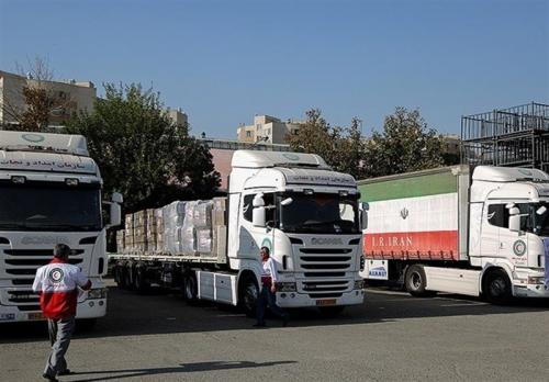 ۱۲۰ کامیون ‌کمک‌های مردمی کردستان ‌به کرمانشاه ارسال شد