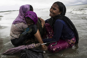 تعرض ارتش میانمار به زنان روهینگیا