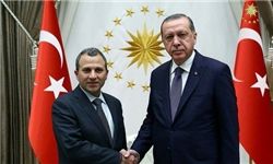 دیدار وزیر خارجه لبنان با اردوغان در آنکارا