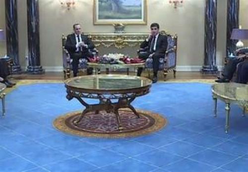 در دیدار فرستاده ویژه آمریکا با نخست وزیر کردستان عراق چه گذشت؟